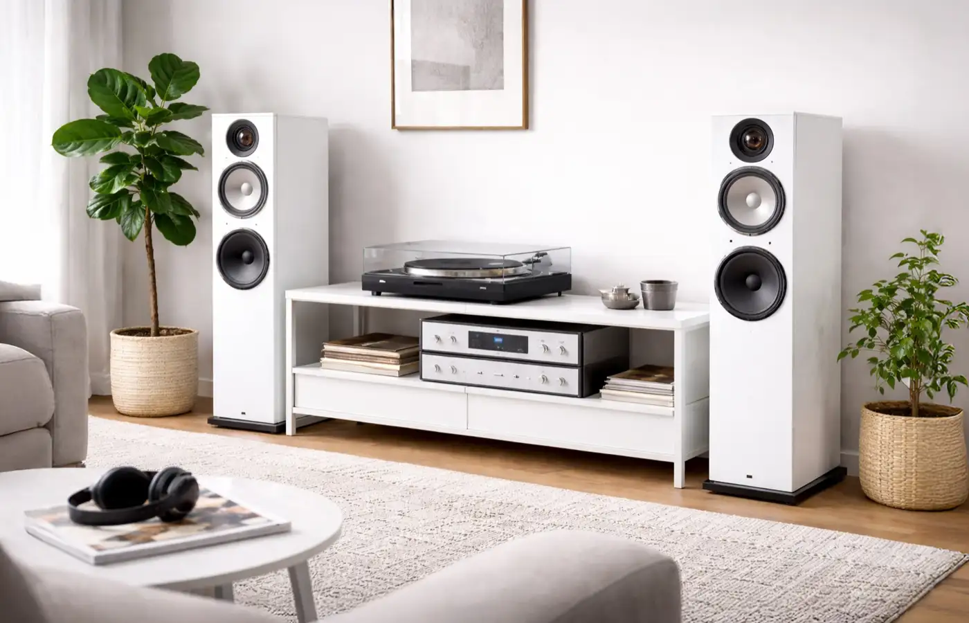 Hifi-Anlage richtig aufstellen ki-generiert