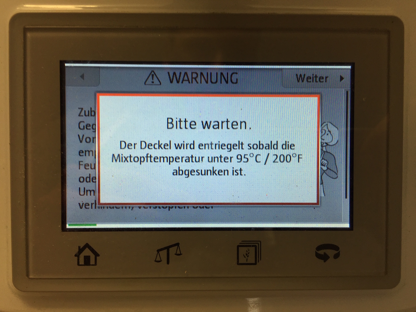 Temperaturfehler TM5
