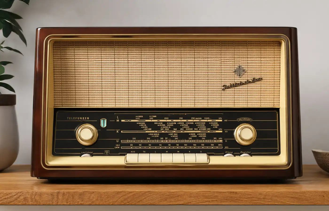 Röhrenradio Jubilate Telefunken ki-generiert