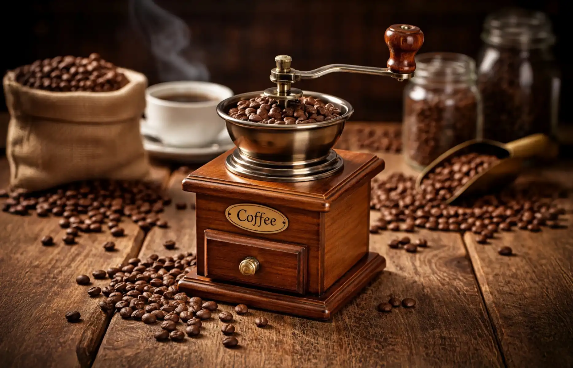 Kaffeemühlen reinigen ki-generiert