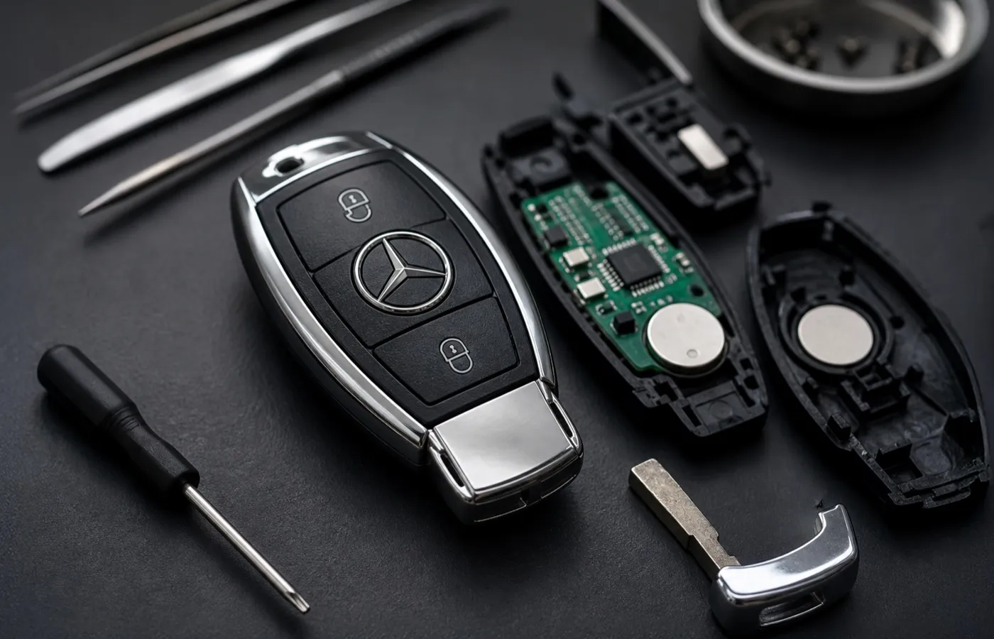 Mercedes Autoschlüssel ki-generiert