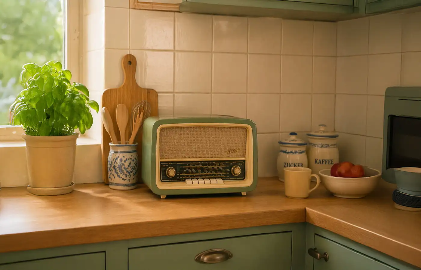 Röhrenradio ki-generiert