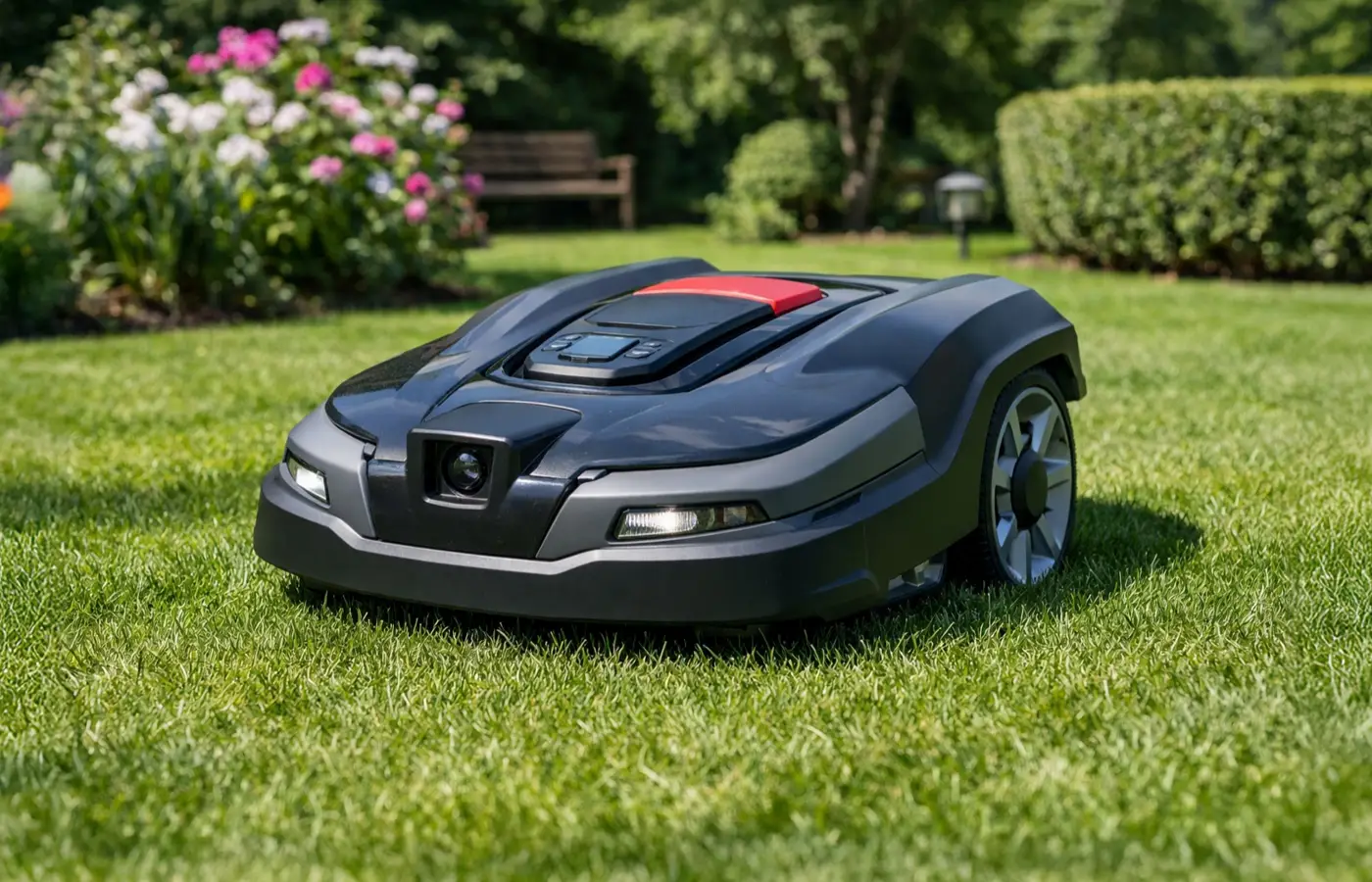 Sicherheit Mähroboter ki-generiert