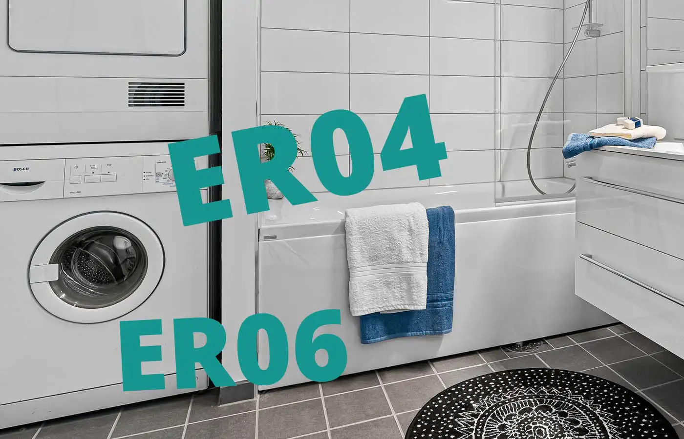 Beko Waschmaschine Fehler ER04 und ER06