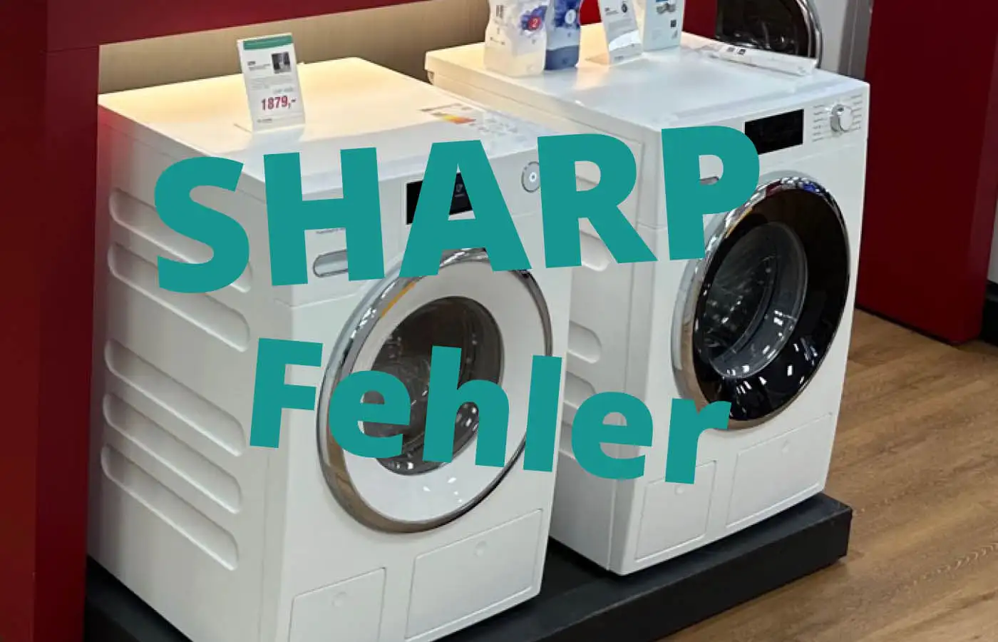 Häufige Fehler bei Sharp Trockner