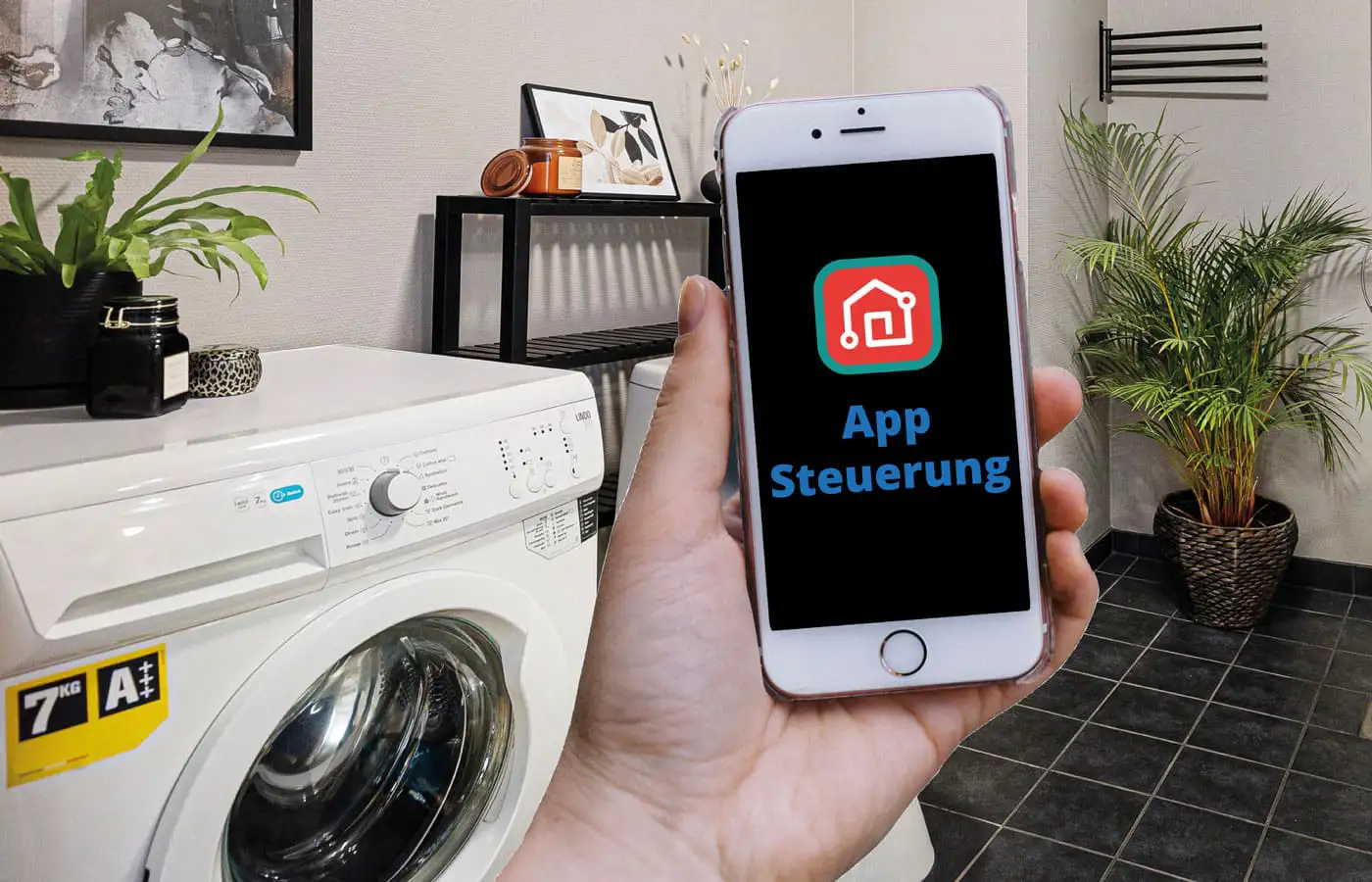 LG Waschmaschine mit der App steuern