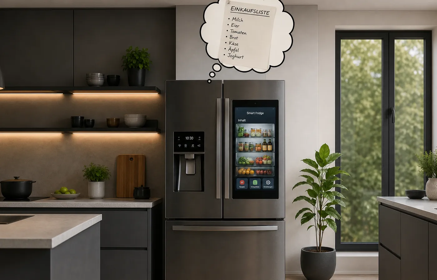 Smarter Kühlschrank ki-generiert