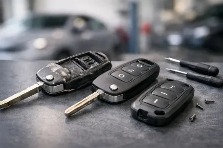 Autoschlüssel Gehäuse wechseln ki-generiert
