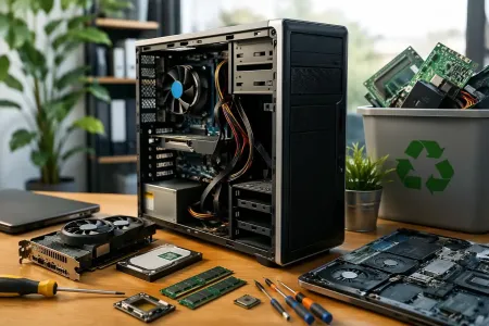 Computer Reparatur ki-generiert