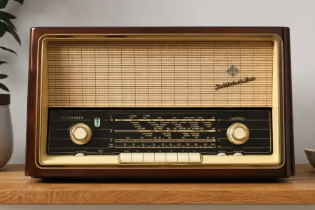 Röhrenradio Jubilate Telefunken ki-generiert
