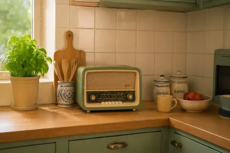 Röhrenradio ki-generiert