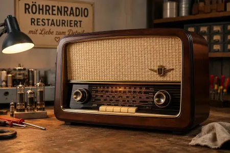 Röhrenradio ki-generiert