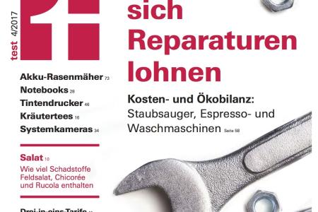 Titelseite des Test-Magazins Ausgabe 4/17
