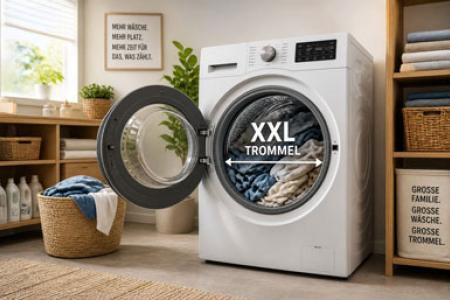 Waschmaschine XXL ki-generiert
