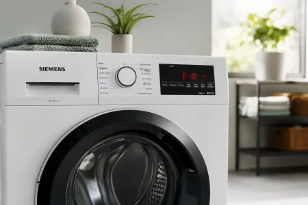 Siemens Waschmaschine Fehler E18 ki-generiert