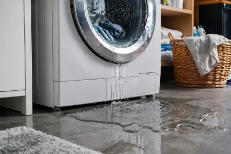 Waschmaschine verliert Wasser ki-generiert