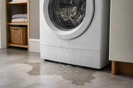 Waschmaschine verliert Wasser ki-generiert