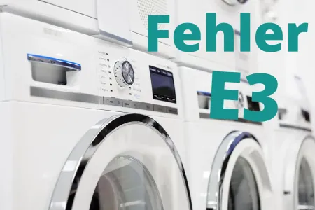 Fehler E3 Gorenje Waschmaschine