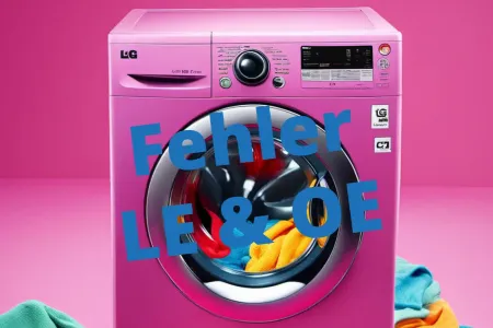 Fehler LE und OE bei LG Waschmaschine