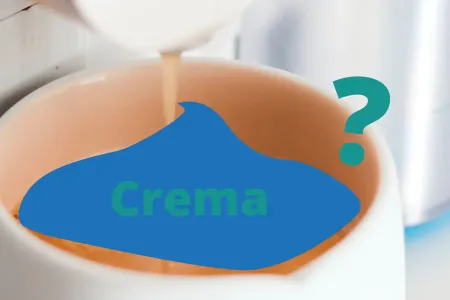 Perfekte Crema auf dem Kaffee