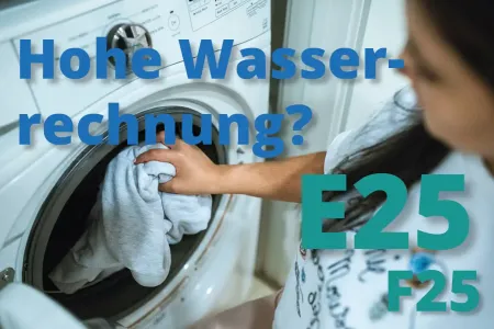 Neff Waschmaschine Fehler E25 und F25
