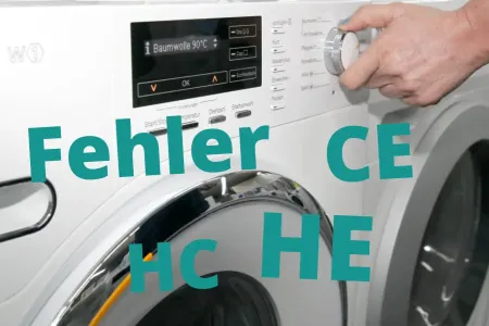 Samsung Waschmaschine: Fehler HE, HC oder CE