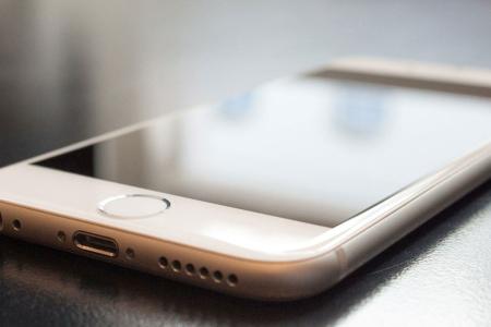 Weißes iPhone
