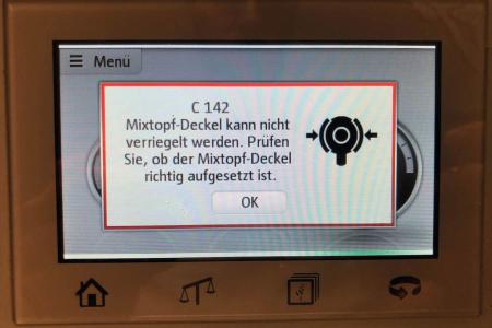 Verriegelungsfehler Thermomix TM5