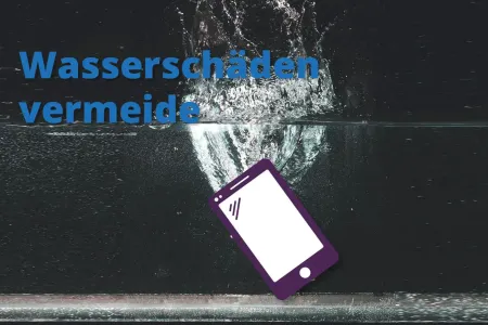 Handy Wasserschaden vermeiden