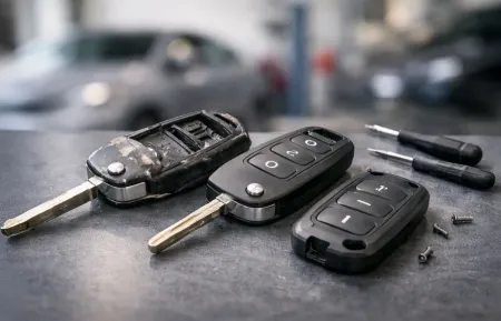 Autoschlüssel Gehäuse wechseln ki-generiert