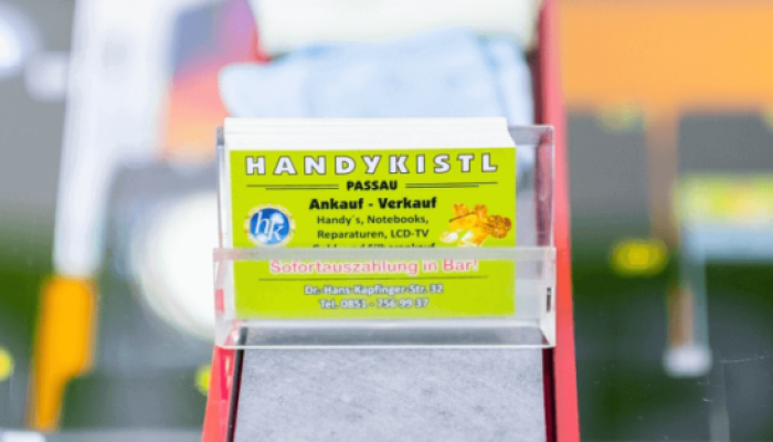 Handykistl Visitenkarten