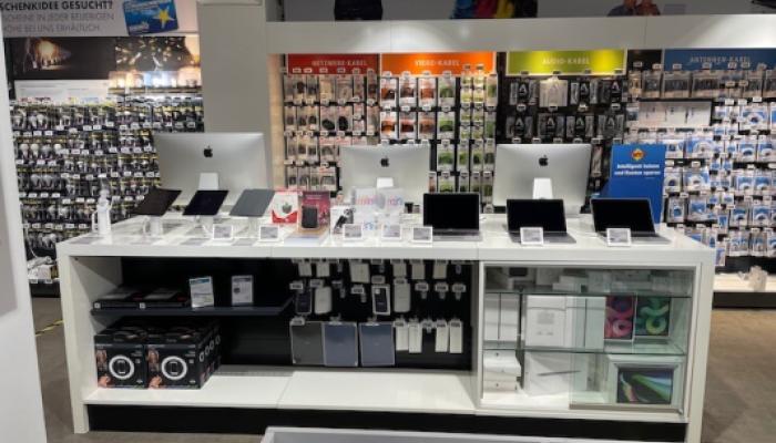 Albmarkt Ausstellung Laptop