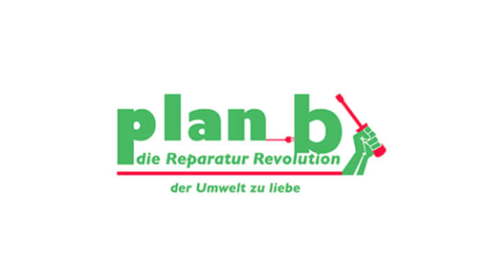 Logo plan b die Reparatur Revolution 