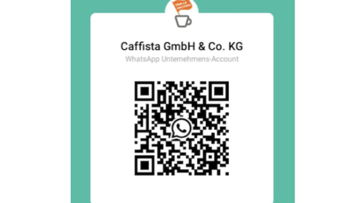 Caffista What's App QR-Code 