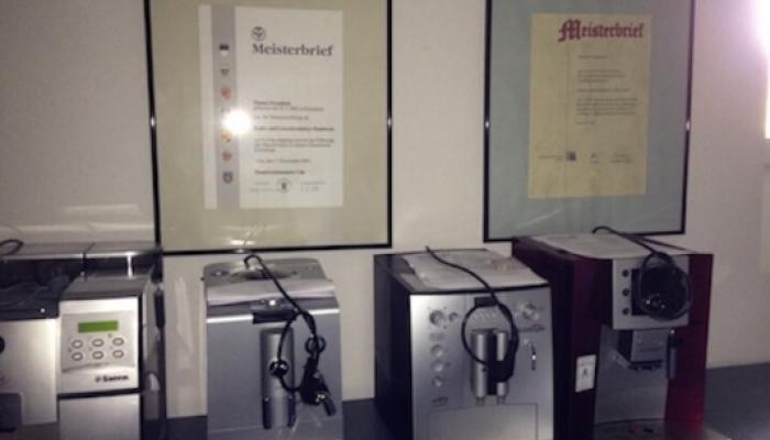 Kaffeemaschine Ausstellung