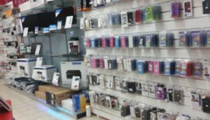 Smartphonezubehör Ausstellung