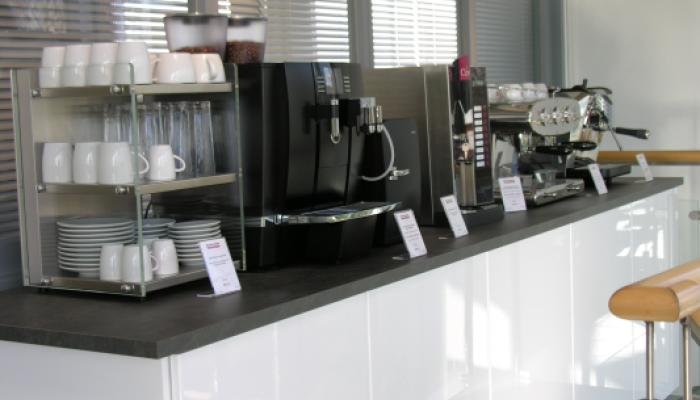Kaffeevollautomaten Ausstellung
