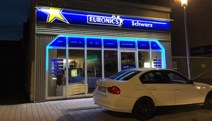 Ladenansicht bei nacht