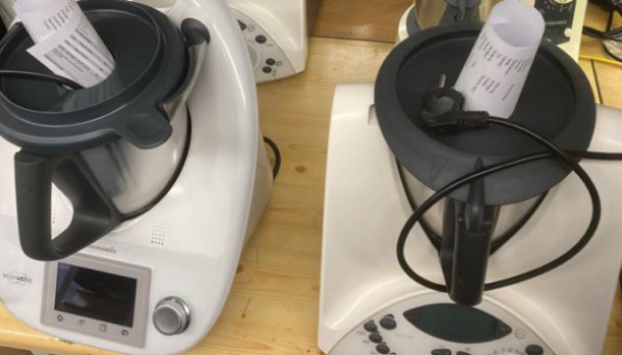 Zwei Thermomix in der Werkstatt