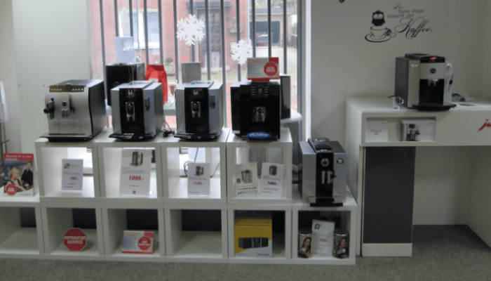 Kaffeemaschinen Ausstellung