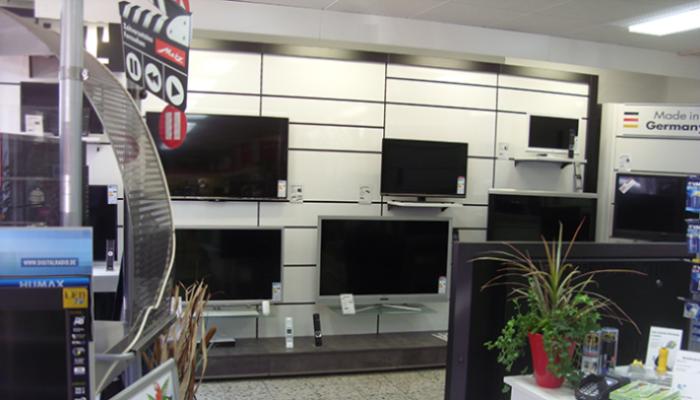 Fernseher Ausstellung
