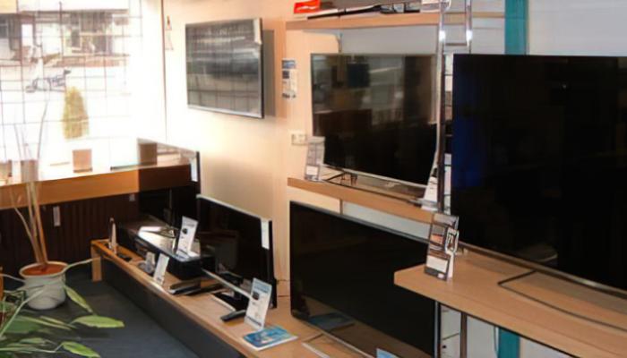 Fernseher Ausstellung
