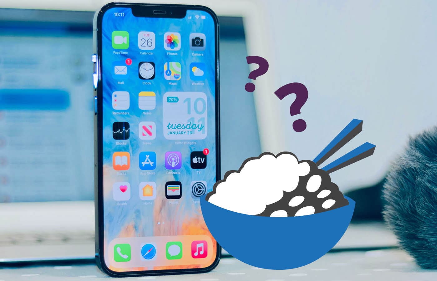 Kann Reis meinen Wasserschaden am Handy beheben