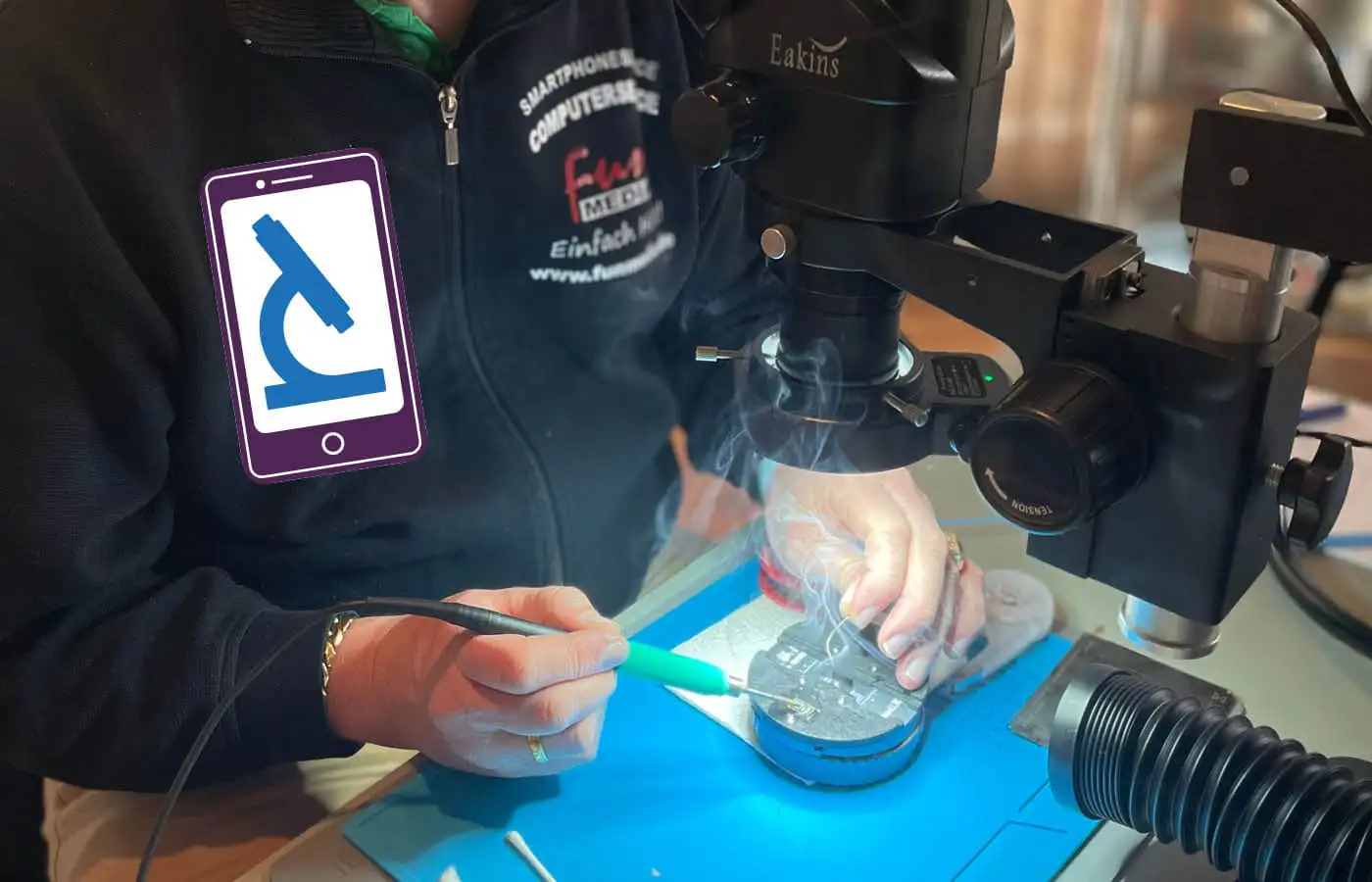 Wie Microsoldering die Smartphone Reparatur revolutioniert